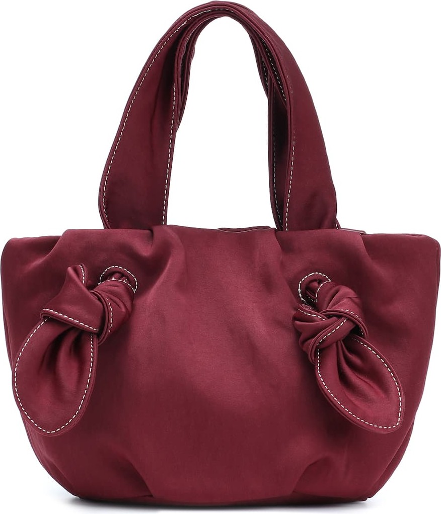 Staud Ronnie Mini satin tote