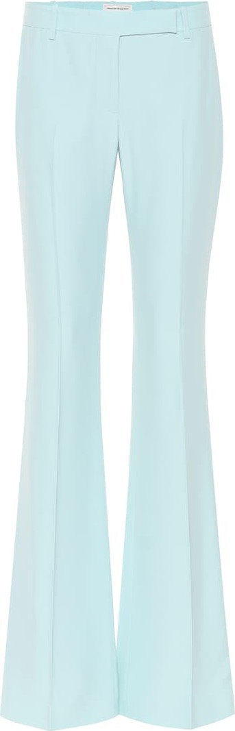 Alexander McQueen Mid-rise flared pants