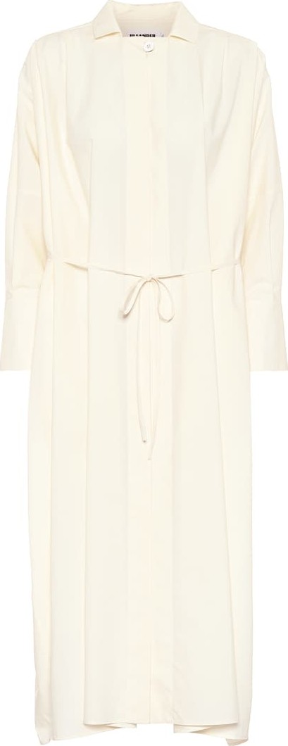 Jil Sander Cotton midi dress