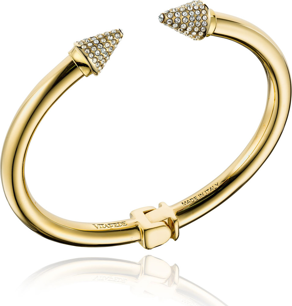 Vita Fede Mini Titan Hinged Crystal Bracelet
