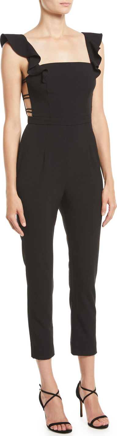 Fame and Partners The Lunar Jumpsuit w/ Strappy Sides