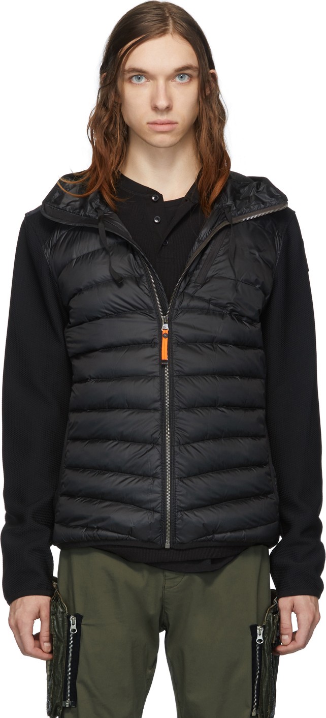 Parajumpers Black Down Nolan Jacket