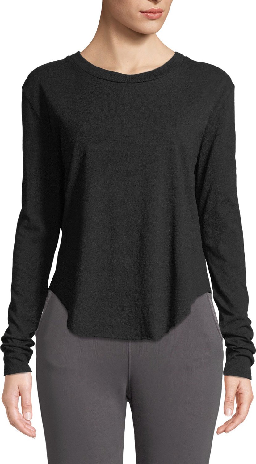 FOREO Long-Sleeve Cotton Crewneck Tee