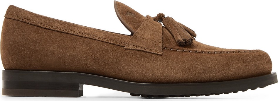 Tod's Suede Tasselled Loafers