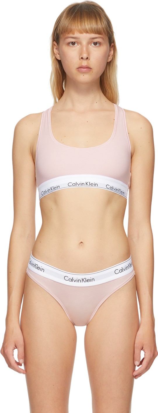 Calvin Klein Underwear Pink Modern Bralette