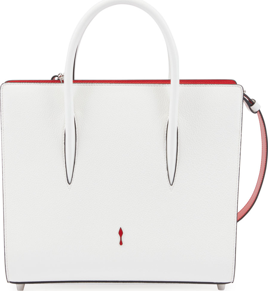 Christian Louboutin Paloma Medium Spike Leather Tote Bag