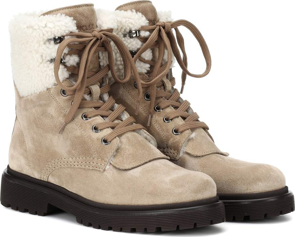 Moncler Patty suede ankle boots