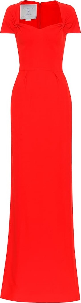 Stella McCartney Rose stretch cady gown