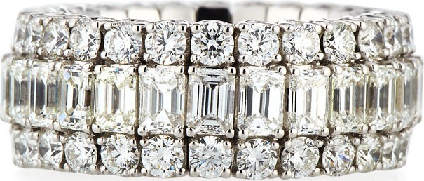 Picchiotti 18k Expandable Mixed-Cut Diamond Ring, 7.24tcw