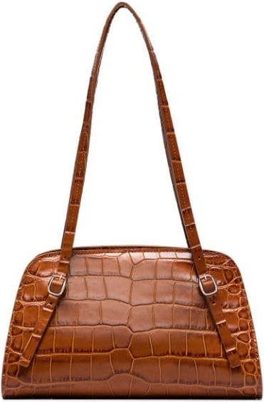 By Far - Lora crocodile-effect shoulder bag