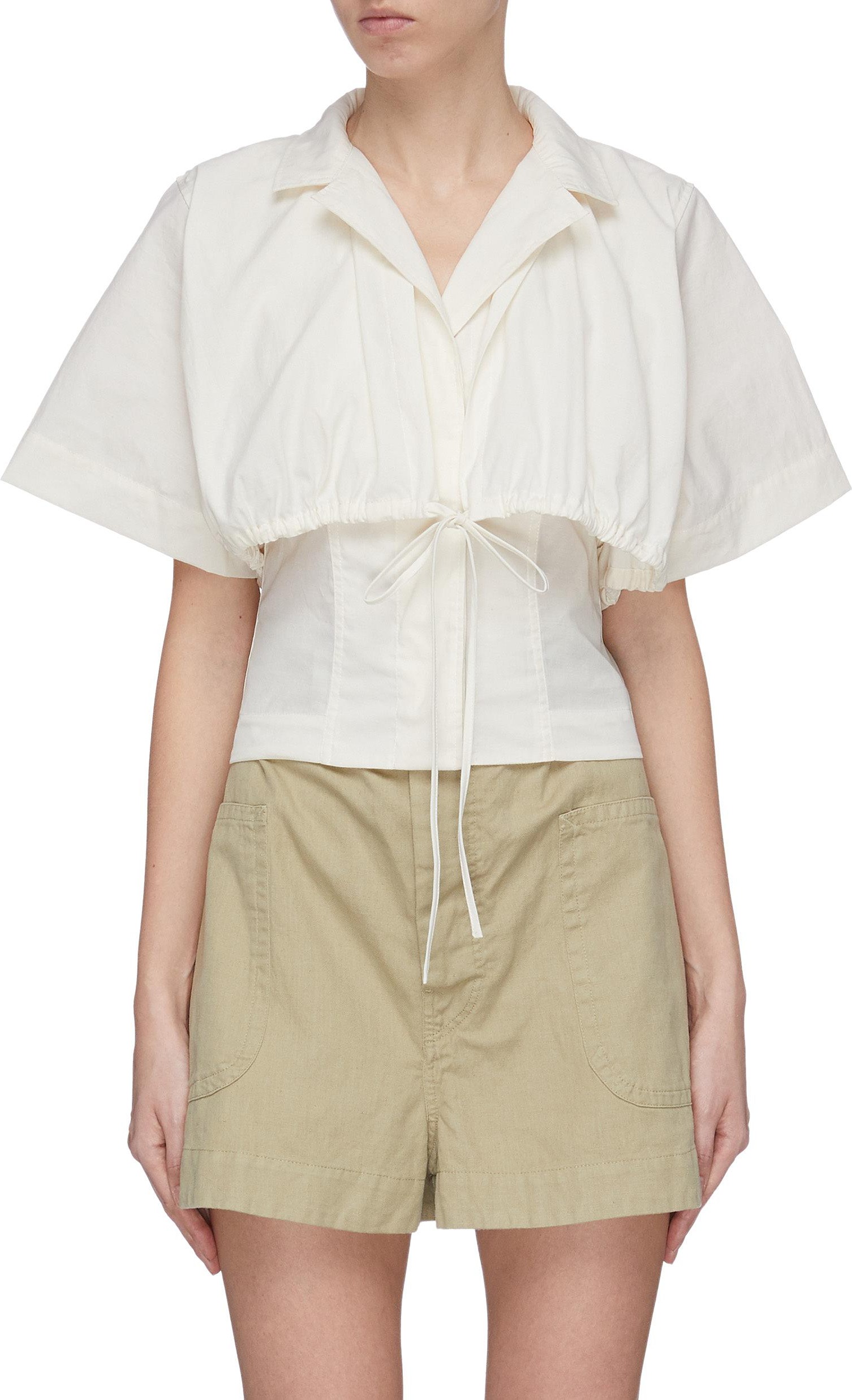 Jacquemus Layered Shirt With String Fastening