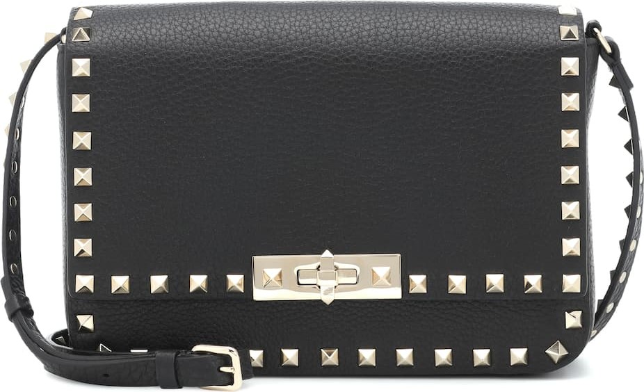Valentino Valentino Garavani Rockstud leather shoulder bag
