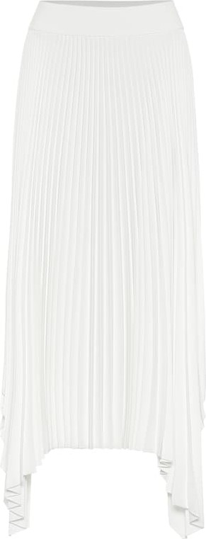 Joseph Pleated midi skirt