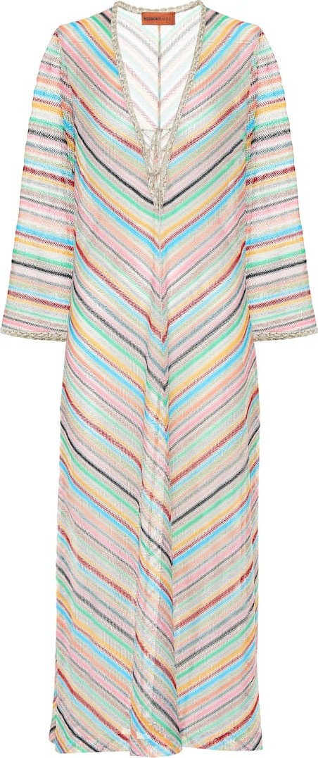 Missoni Striped knit kaftan