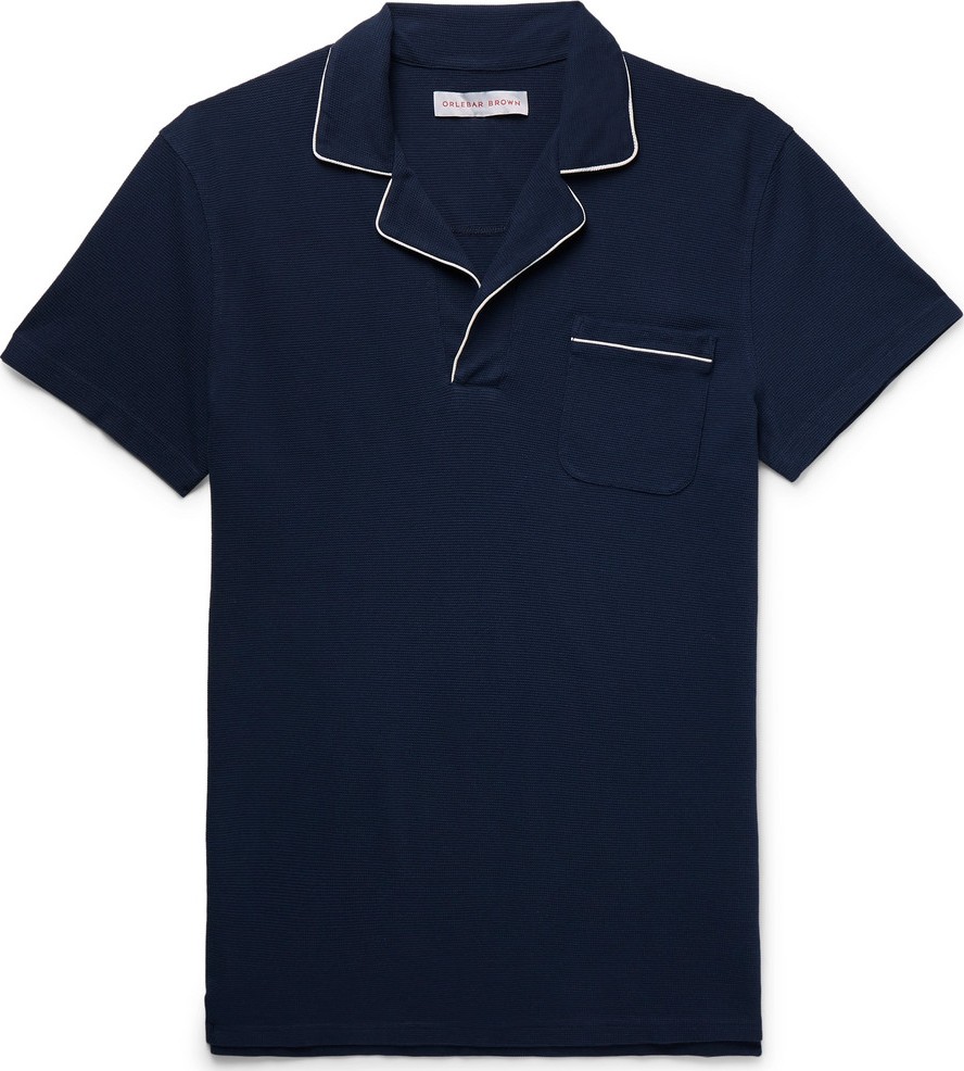 Orlebar Brown Slim-Fit Cotton-Piqué Polo Shirt