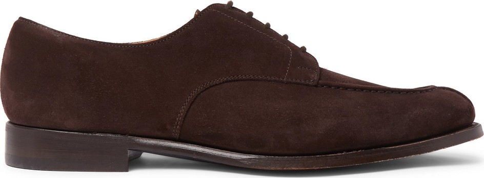 Tricker's Abingdon Suede Derby Shoes