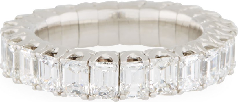 Picchiotti 18k Expandable Emerald-Cut Diamond Ring, 4.0tcw
