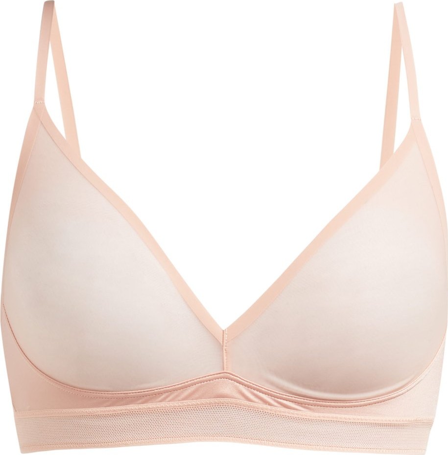 Stella McCartney Grace Glowing mesh triangle bra