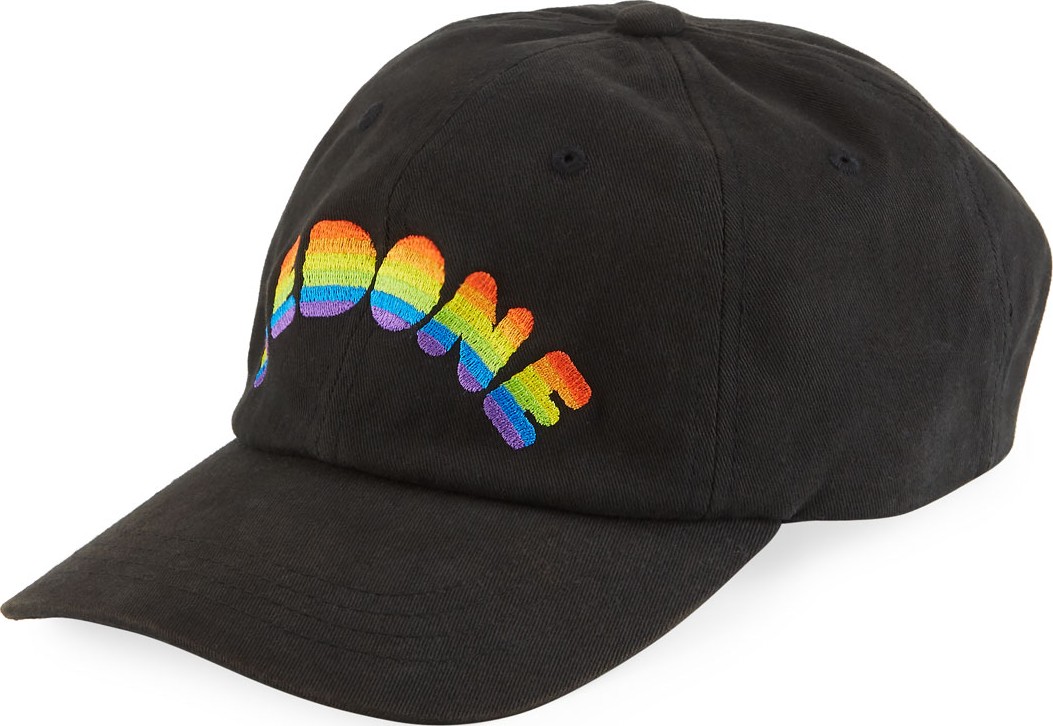 RE/DONE Dad Rainbow Logo Baseball Cap