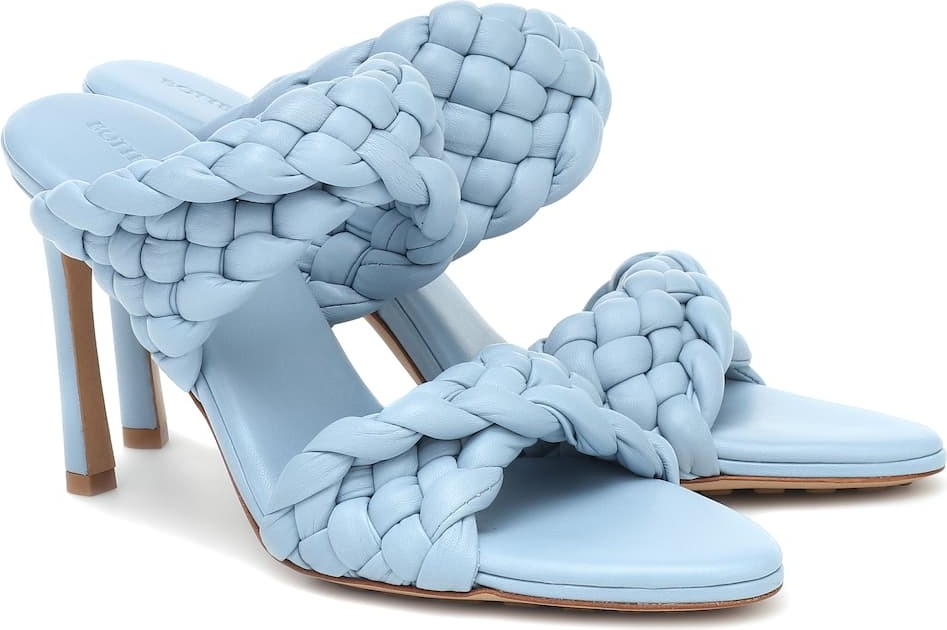 Bottega Veneta BV Curve leather sandals