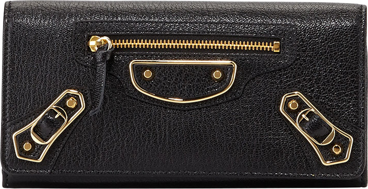 Balenciaga Edge Goatskin Money Wallet