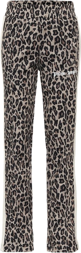 Palm Angels Leopard-print trackpants