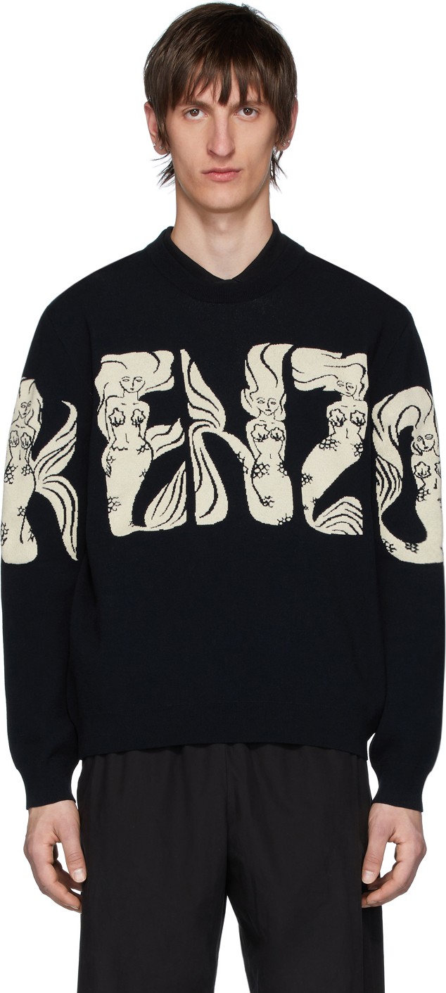 KENZO Navy Mermaids Jumper