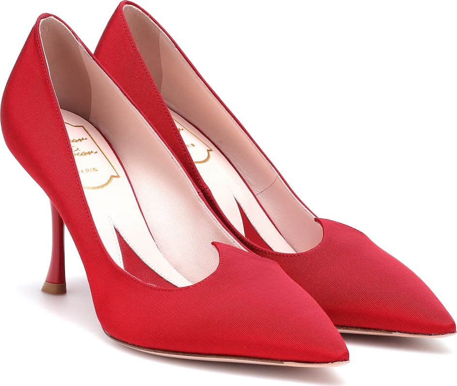 Roger Vivier I Love Vivier satin pumps