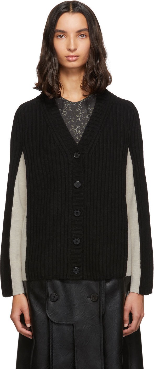 Maison Margiela Black Gauge 5 Cardigan