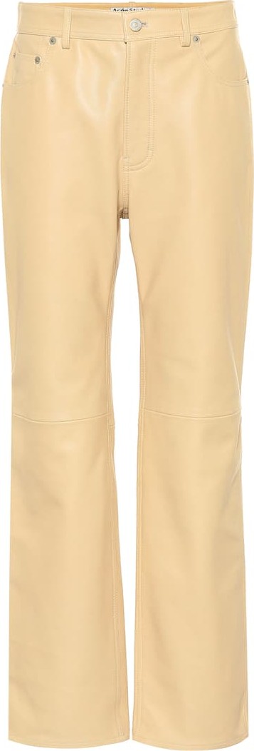 Acne Studios Lacy high-rise leather pants