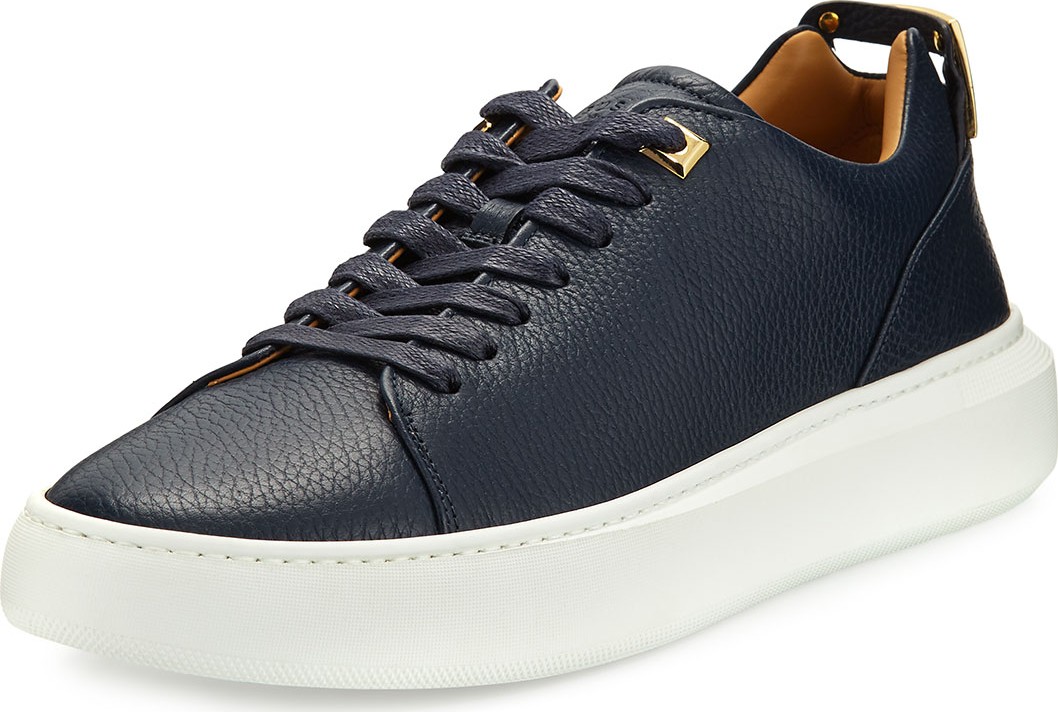 Buscemi Men's 50mm Leather Low-Top Sneakers