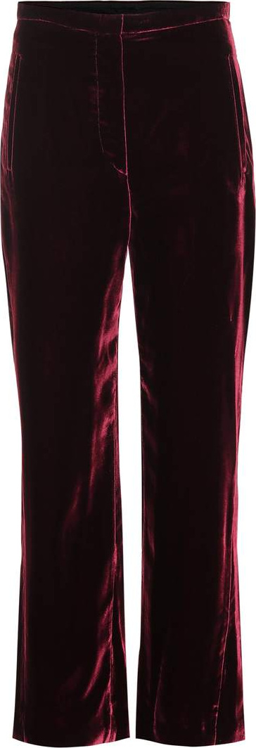 Khaite The Audrey cropped straight pants