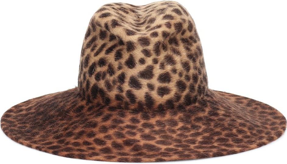Lola Hats Exclusive to Mytheresa – Biba leopard-print felt hat