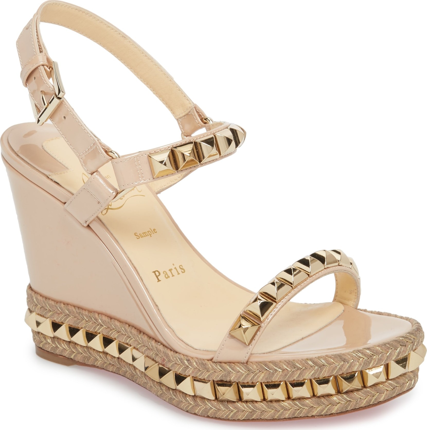 Christian Louboutin Cataclou Espadrille Wedge Sandal