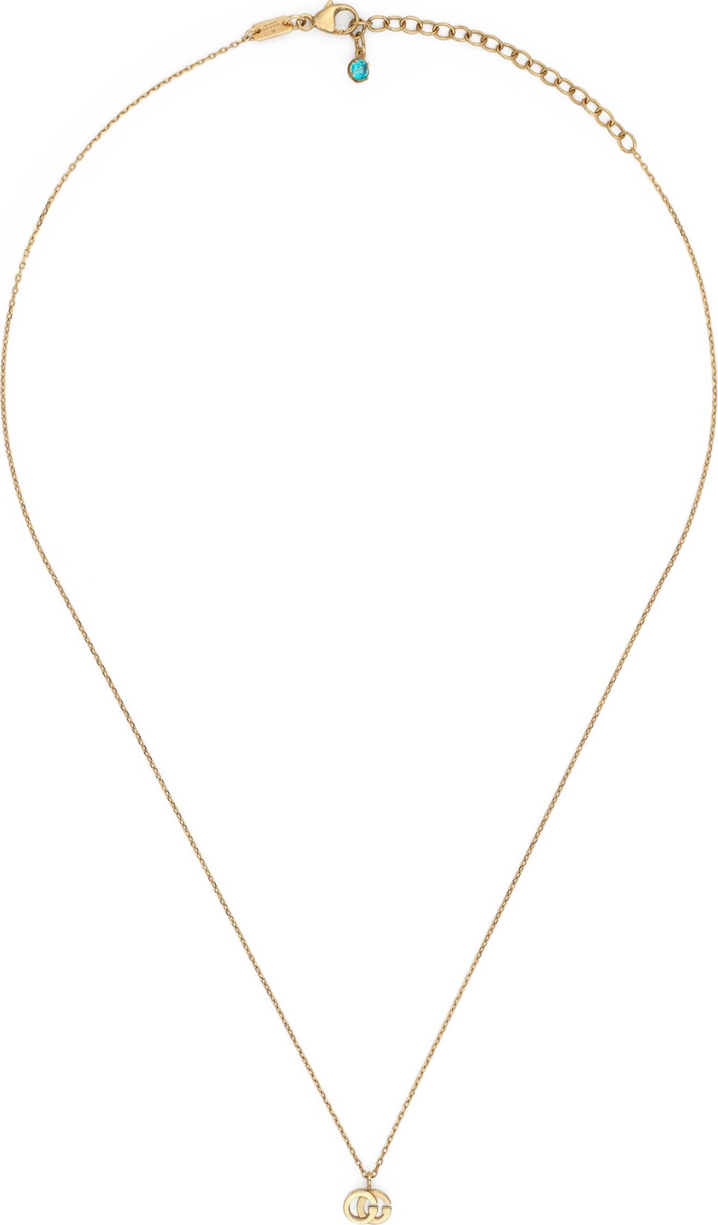 Gucci GG Running Pendant Necklace