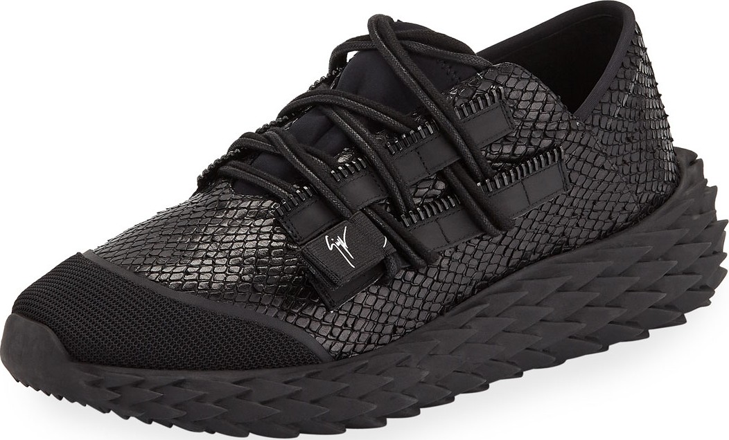 Giuseppe Zanotti Men's Snake Urchin Sneakers