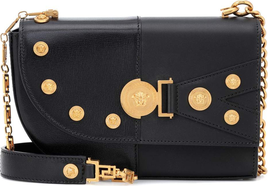 Versace The Clash Medium leather shoulder bag