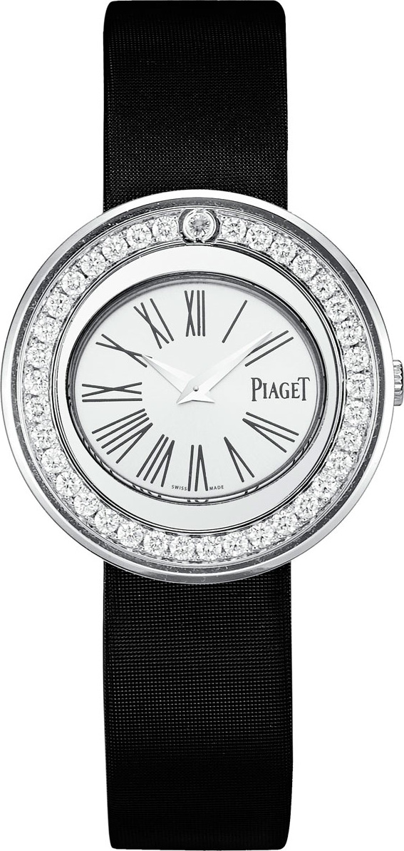 Piaget Possession 18k White Gold Watch with Diamonds