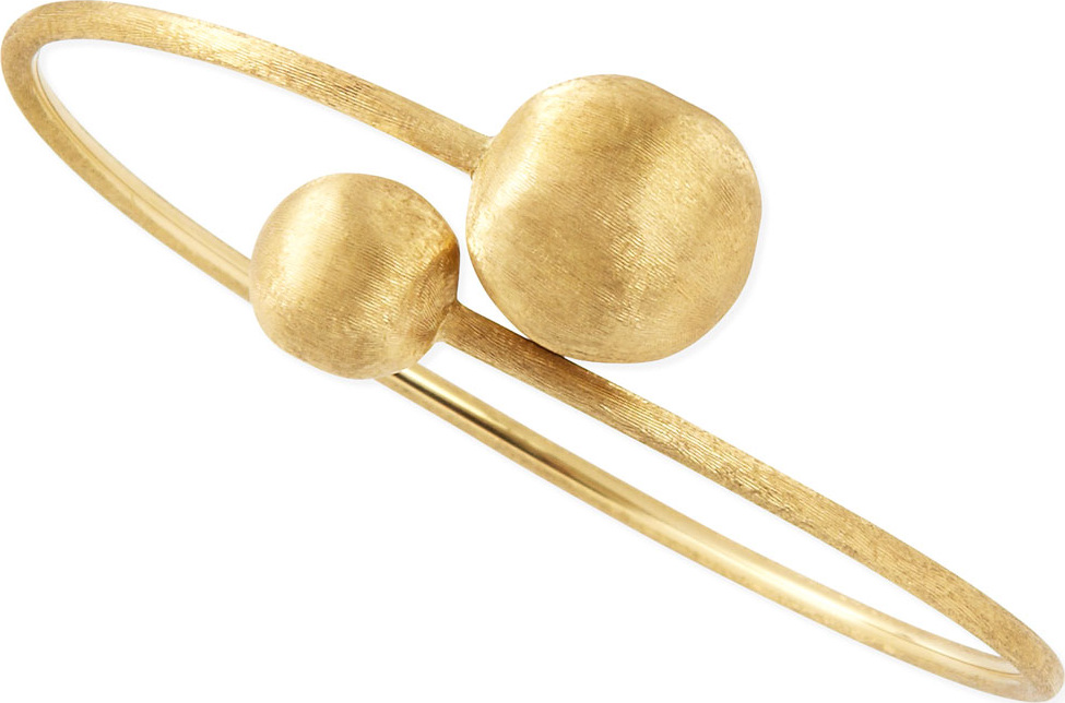 Marco Bicego Africa 18k Gold Bypass Bangle