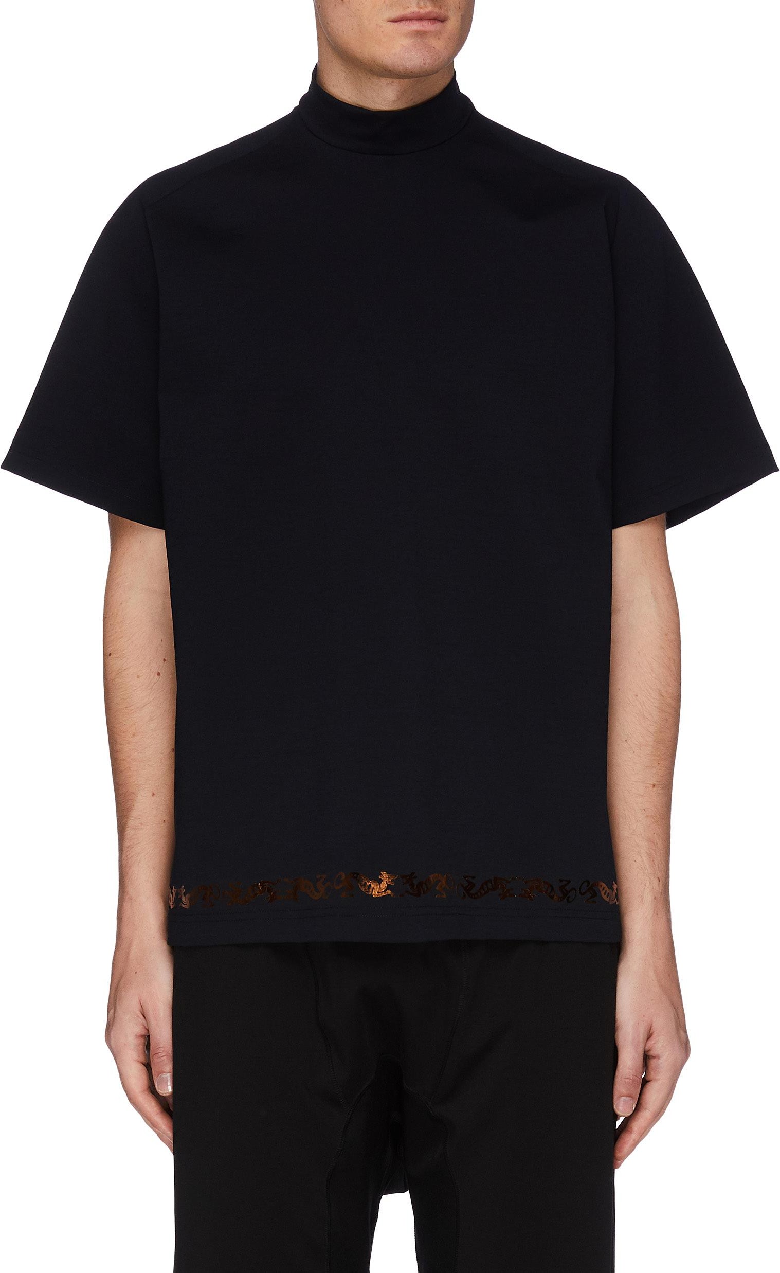 Kolor Animal Print Hem T-shirt