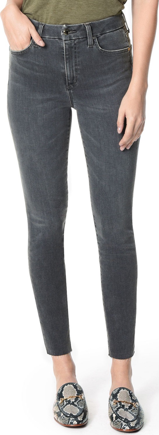 Joe's Jeans The Honey High-Rise Raw-Hem Skinny Jeans