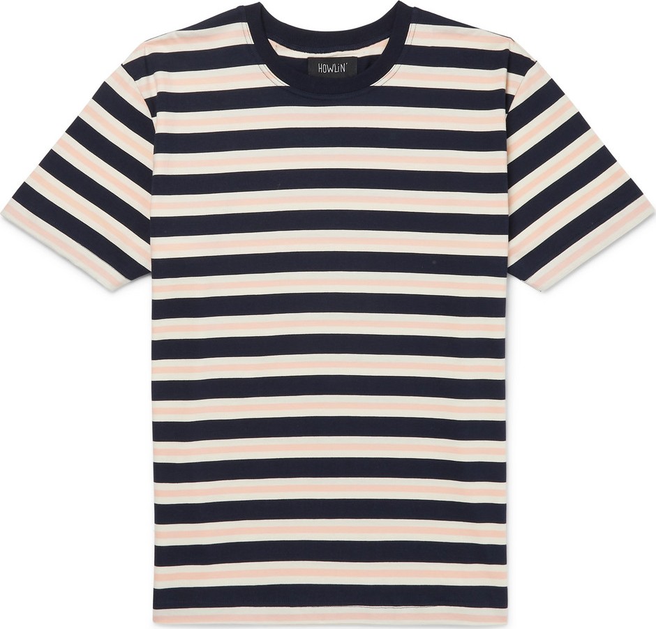 Howlin' Striped Cotton-Jersey T-Shirt