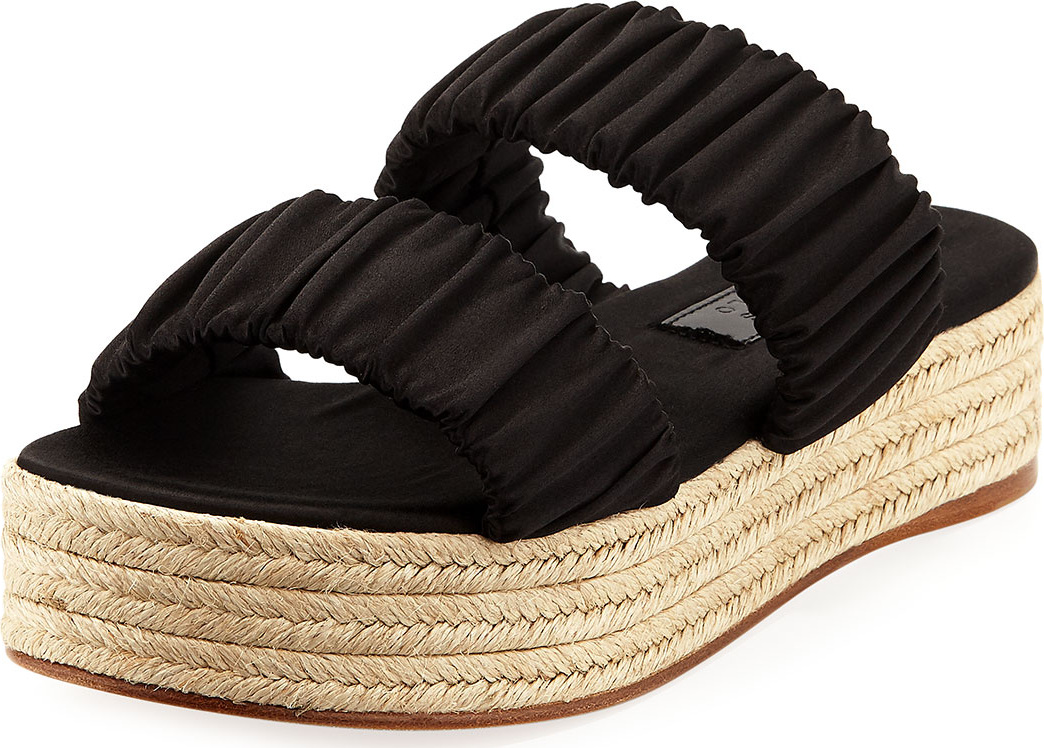 Mercedes Castillo Yolanda Satin Platform Sandal