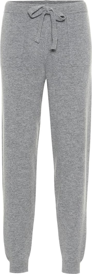 Jardin des Orangers Wool and cashmere trackpants