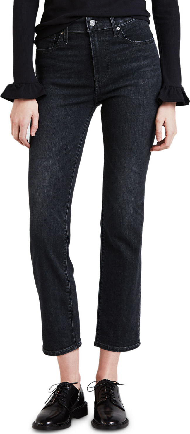 LEVI’S 724 High-Rise Cropped Straight-Leg Jeans