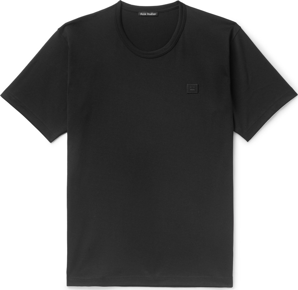 Acne Studios Nash Logo-Appliquéd Cotton-Jersey T-Shirt