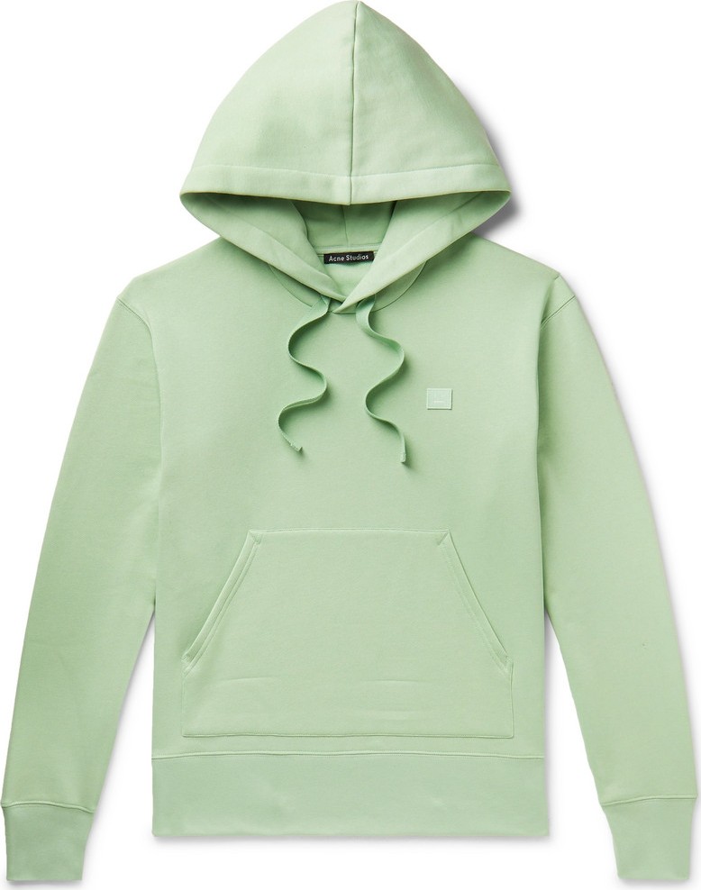 Acne Studios Ferris Fleece-Back Cotton-Jersey Hoodie
