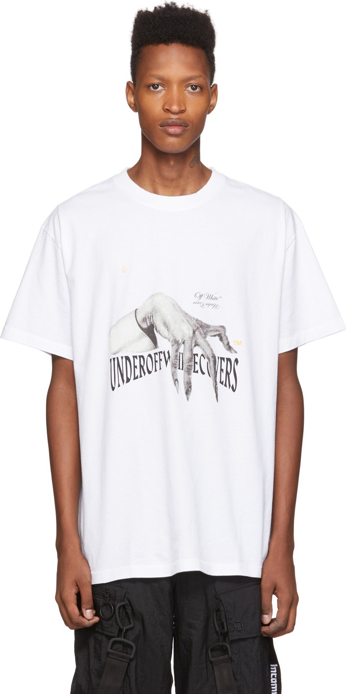 Off White White Undercover Edition Hand Dart Arrows T-Shirt