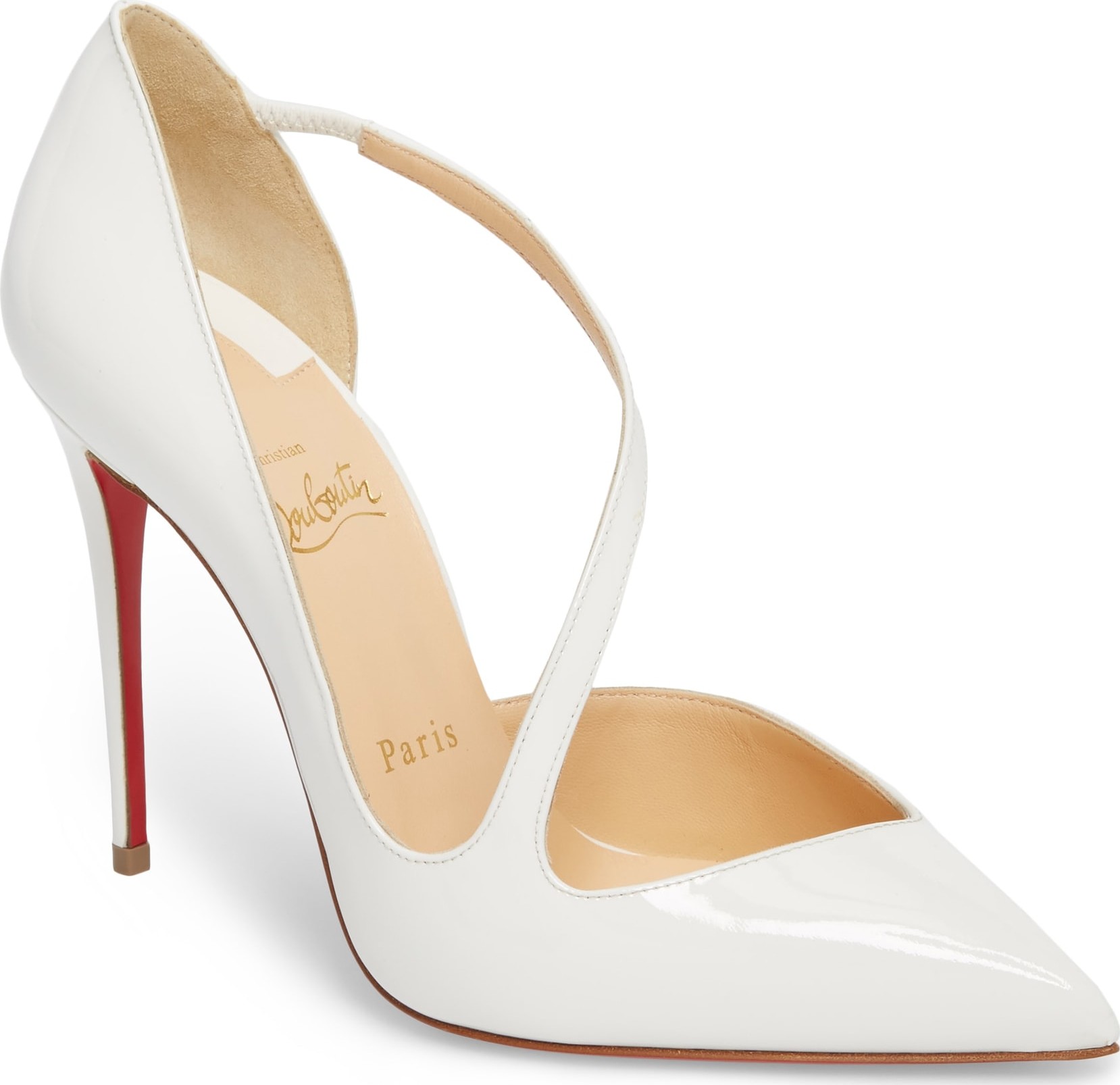 Christian Louboutin Strappy Half d'Orsay Pump