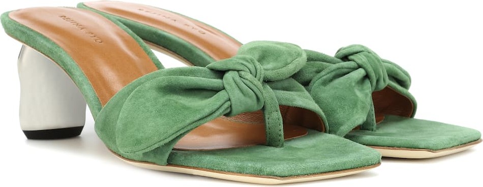 Rejina Pyo Lottie suede sandals